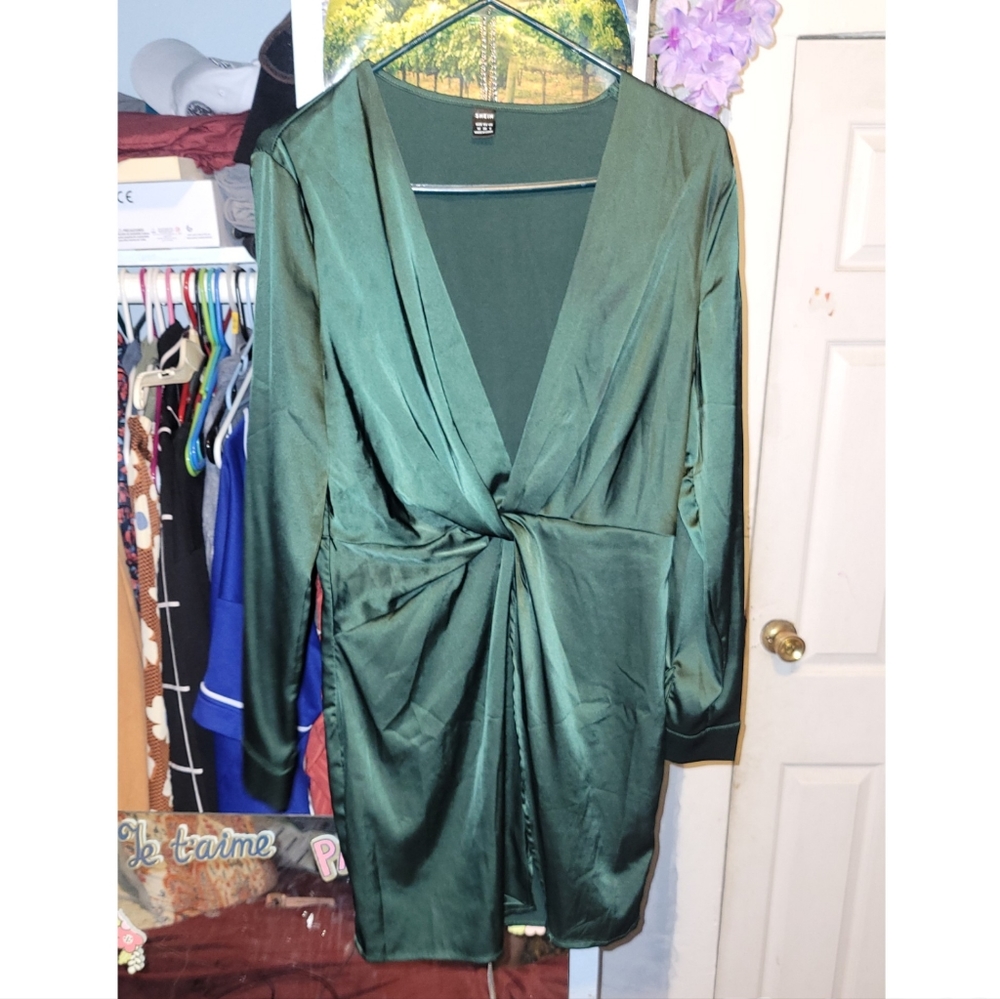 Shein Green Dress